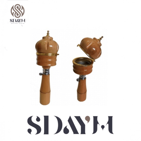 مبخرة يدوية خشبية مميزه يمكن استخدامها في كل مكان ووقت