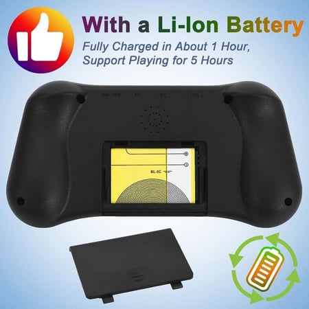 اتش اند بي وحدة تحكم العاب محمولة باليد، مشغل العاب ريترو سوبر ميني 500 لعبة اف سي كلاسيكية