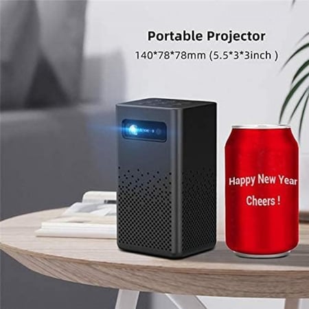 جهاز عرض صغير محمول بدون شاشة تلفزيون LED DLP