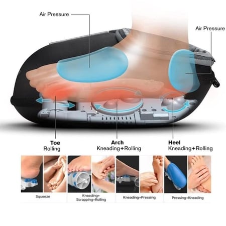 مساج القدمين جهاز