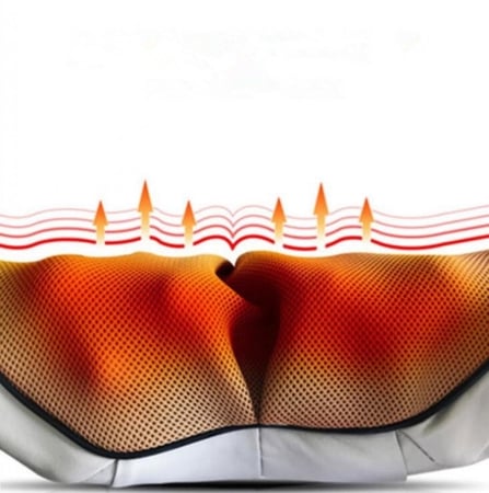 حزام مساج وتدليك الرقبة والظهر والارداف