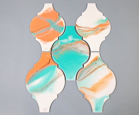 لوح خشب MDF شكل 3 مقاس 20*30 سم (1 حبة)