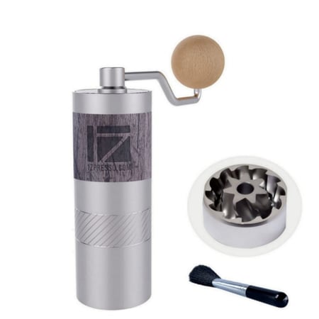 طاحونة كيو تو ونزبريسو باللون الخشبي | 1Zpresso Q2