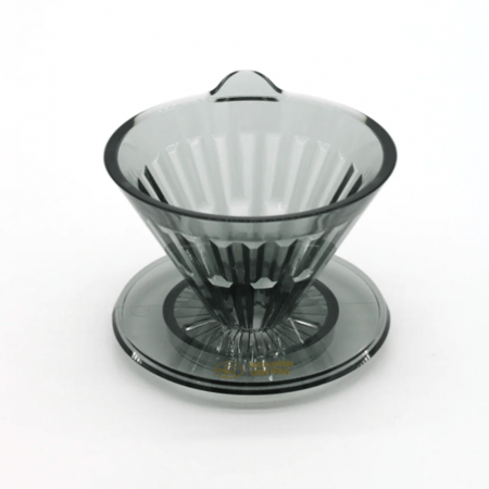 قمع الترشيح من تايمور 01 الجديد باللون الأسود الشفاف | CRYSTAL EYE DRIPPER 01