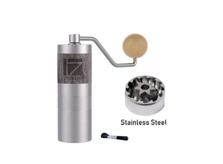 طاحونة كيو تو ونزبريسو باللون الخشبي | 1Zpresso Q2