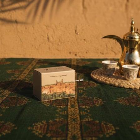 توزيعات صندوق موسيقى يوم التأسيس - ورقي