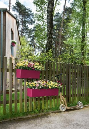 حوض نبات ري ذاتي الماني Lechuza Balconera Color