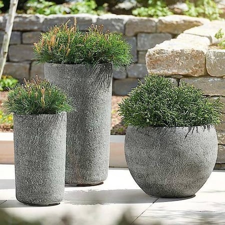 حوض نبات فايبرجلاس Esteras Fiberglass Osset Planter
