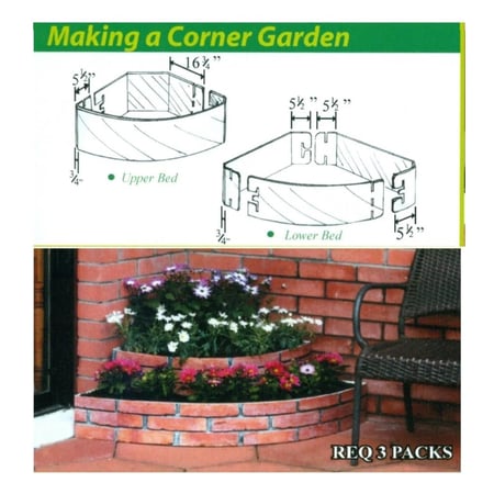 أحواض زراعية مرنة - شكل خشبي Grow Rings