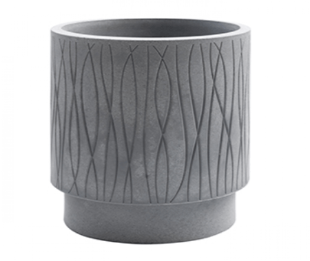 حوض نبات بلاستيكي ايطالي Cilindro Naturalia Pot