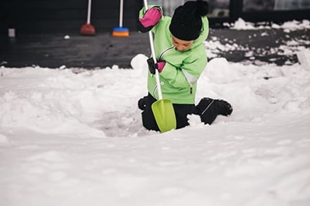 مجرفة أطفال