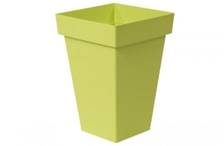 حوض نبات بلاستيكي ايطالي My Mood Quadro Alto