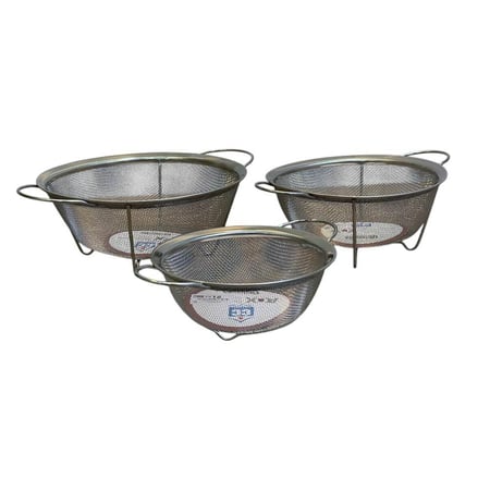 مصفاة مطبخ ستيل مع مقبض