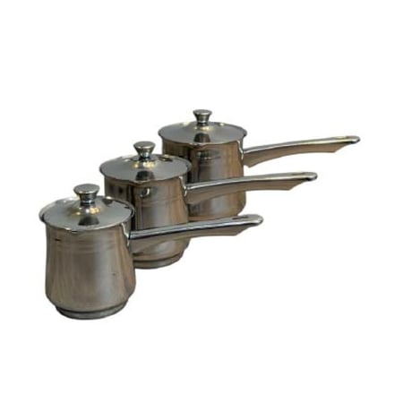 جزوة حليب ستيل بغطاء