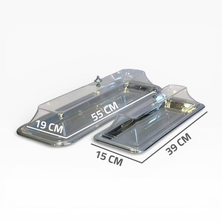 صحن تقديم ستيل