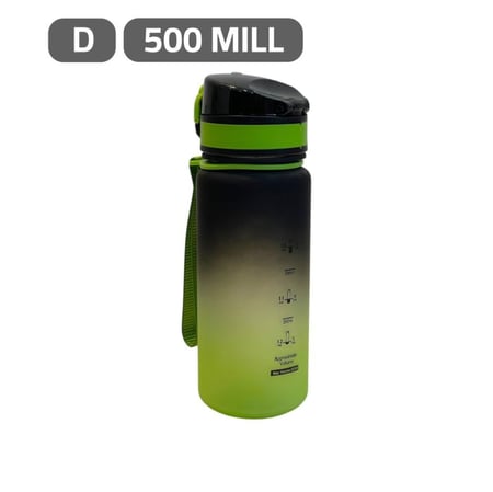 زمزميات بشفاط بلاستيك ثلجي 500 ملل D