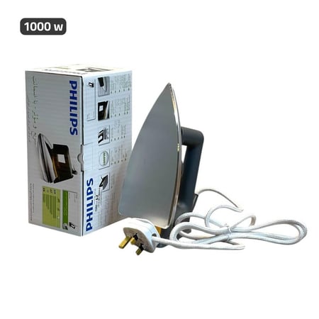 مكواة فيليبس جافة  قاعدة استيل