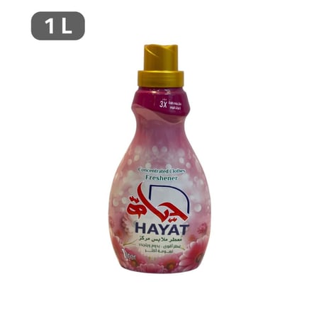 حياة معطر ثياب مركز 1 لتر زهري