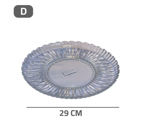 صحن زجاجى منقوش