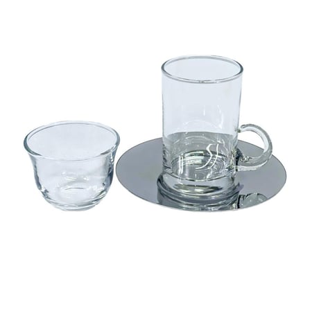 طقم بيالات وفناجيل 18 قطعة تركي