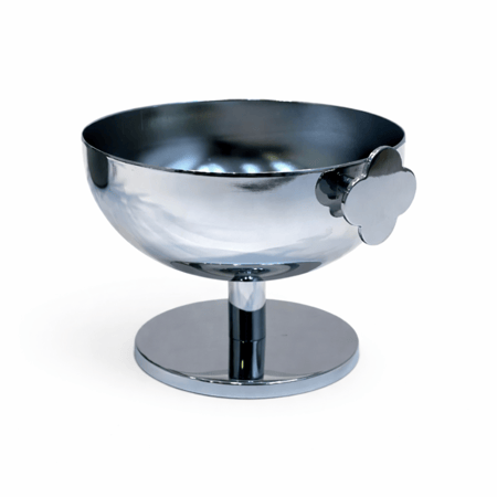 ستاند ضيافة ستانلس وردة