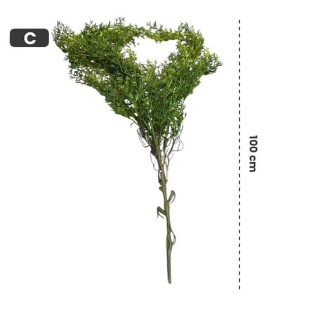 شتلة نبات أخضر صناعي