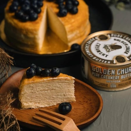 زبدة البرميل الذهبية الكريمية 340 جم