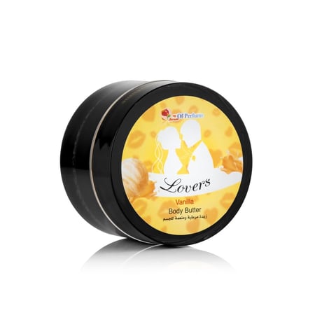 زبدة الجسم بالفنيلا