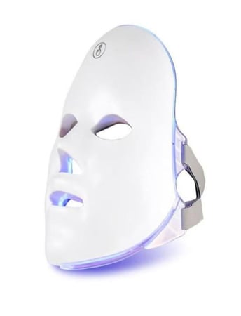 قناع وجه علاج بالضوء LED 7 الوان