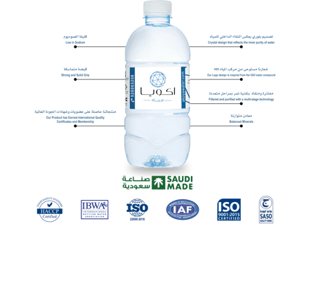 مياه اكويا 330 مل 40 عبوة