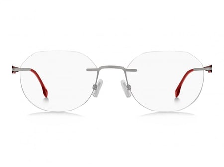 نظارة طبية رجالية هوجو بوس واجهة معدنية أذرع تيتانيوم