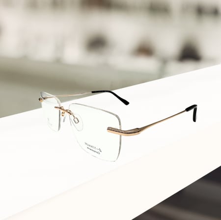 نظارة طبية بولقيت بدون اطار