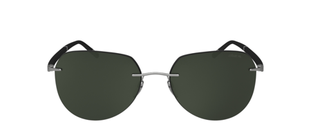 نظارة سيلويت شمسية للرجال معدن موديل SUN C-2 8709