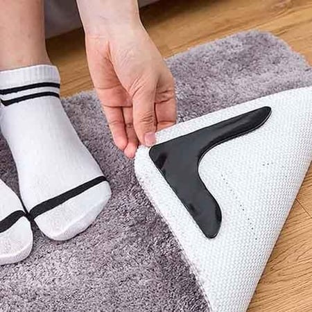 مثبت سجاد وموكيت على السيراميك والباركية لمنع فوضى إنزلاق  السجاد