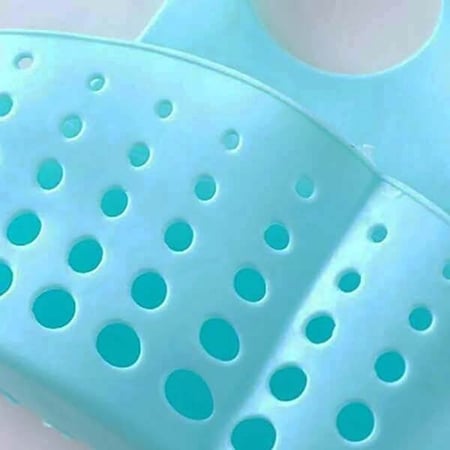 سلة مصفاة حوض المطبخ بفتحات تهوية للتجفيف وتصفية الماء ومواد التنظيف