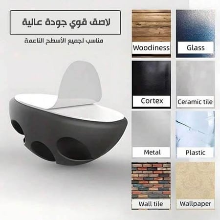 منظم الاسلاك وشواحن الجوالات والسماعات سيليكون لاصق 3 قطع حجم صغير