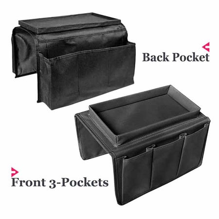 مسند كنب مع جيوب تخزين من الجا نبين لوضع الريموتات وادوات غرفة المعيشة