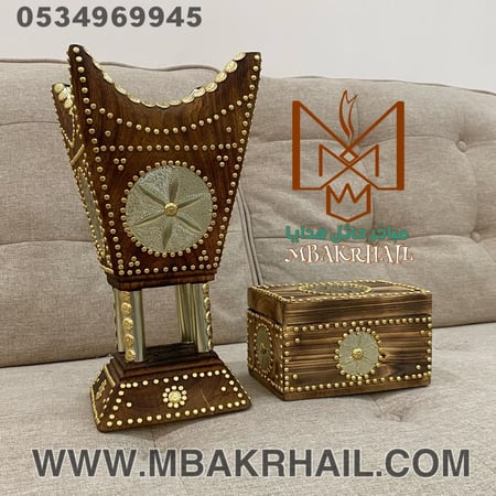 مبخرة خشبية ملكية | علبة خشبية للعود