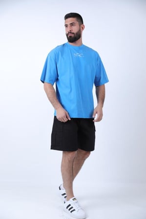 تي شيرت ازرق BLUE T-SHIRT