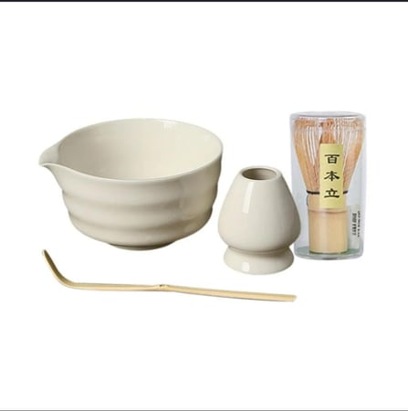 طقم ادوات خفق الماتشا 4 قطع