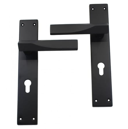 بكج 5 حبة ل 5 باب 2053 1105H ( مقبض باب اسود مطفي )