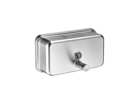 صبانه صابون ستانلس عريض لون كروم ORISA