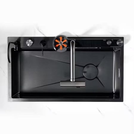 مغسلة مطبخ ستيل حوض واحد