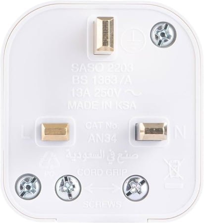 راس فيش 13 امبير الفنار اسود / ابيض