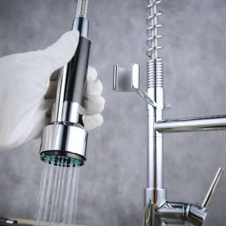 خلاط مجلي سوستة ايطالي لون كروم لماع