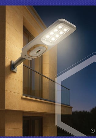 كشاف طاقه شمسيه ماركة الرائد