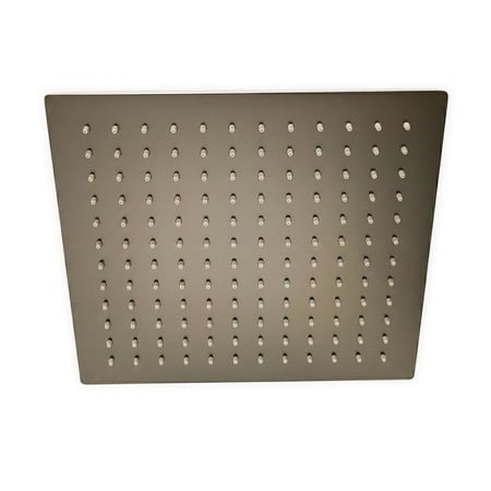 طاسة شاور مطري مربع تيتانيوم