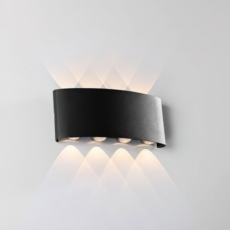 انارة جدارية سور 8 عدسه اتجاهين