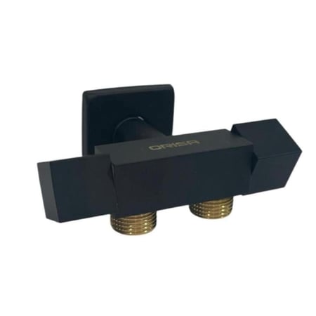 محبس زاوية مربع 1/2 بوصة لون اسود ORISA - 60107