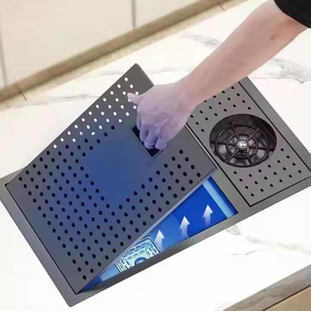حوض مطبخ استانلس بصفاية